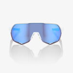 100%-S2-Matte White-HiPER Blue multilayer mirror lens